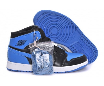 Wholesale Cheap Air Jordan 1 Retro BLACK ROYAL Shoes Varsity Royal/Black