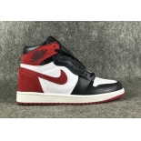 Wholesale Cheap Air Jordan 1 Retro Black toe Red/White-Black