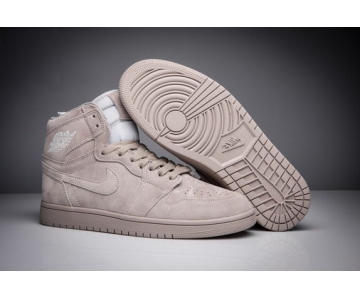 Wholesale Cheap Air Jordan 1 Retro Shoes Beige/Grey