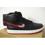 Wholesale Cheap Air Jordan 1 Retro Shoes Black/red-white