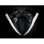 Wholesale Cheap Air Jordan 1 Retro Shoes Jet Black/Matte Black-White