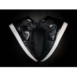 Wholesale Cheap Air Jordan 1 Retro Shoes Jet Black/Matte Black-White