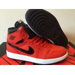 Wholesale Cheap Air Jordan 1 Retro Shoes Red/Black-white