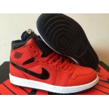 Wholesale Cheap Air Jordan 1 Retro Shoes Red/Black-white