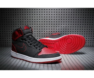 Wholesale Cheap Air Jordan 1 Wool Black/varsity red-white