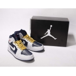 Wholesale Cheap Air Jordan I New Shoes Dark blue/White