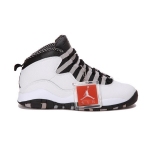 Wholesale Cheap AIR JORDAN 10 RETRO STEEL 2013 Shoes WHITE/BLACK-LIGHT STEEL GREY