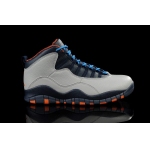 Wholesale Cheap Air Jordan 10 Retro New releases Shoes cool gray/black-blue-orange
