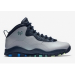 Wholesale Cheap Air Jordan 10 Rio Grey/Blue