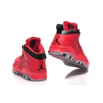 Wholesale Cheap Air Jordan 10 bulls over broadway Shoes Bulls Over Broadway Red/black