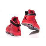 Wholesale Cheap Air Jordan 10 bulls over broadway Shoes Bulls Over Broadway Red/black