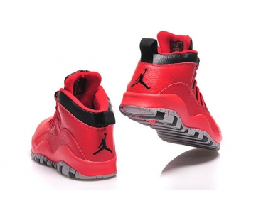 Wholesale Cheap Air Jordan 10 bulls over broadway Shoes Bulls Over Broadway Red/black