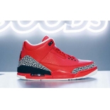Wholesale Cheap Air Jordan 3 Grateful Red/Black-Gray Cement-White