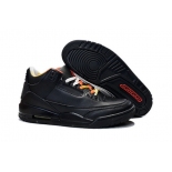 Wholesale Cheap Air Jordan 3 Retro Shoes All black