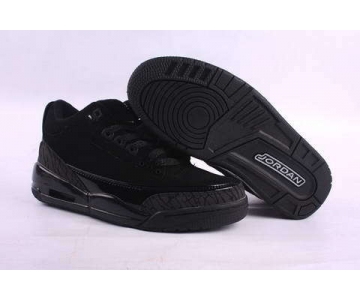 Wholesale Cheap Air Jordan 3 Retro Shoes Black