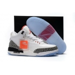 Wholesale Cheap Air Jordan 3 Retro White Cement 2018 White/Black-Red