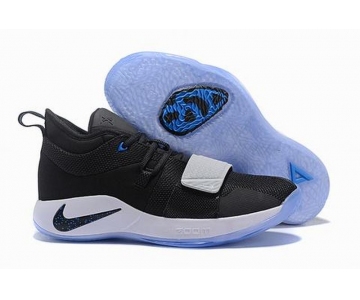 Wholesale Cheap Nike PG 2.5 Black and lake blue