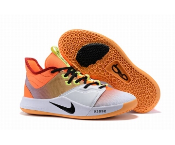Wholesale Cheap Nike PG 3 Orange Yellow