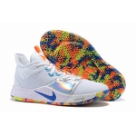 Wholesale Cheap Nike PG 3 White Colorful