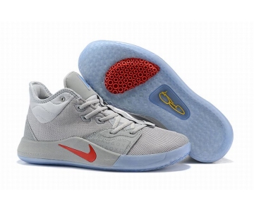 Wholesale Cheap Nike PG 3 White Gray