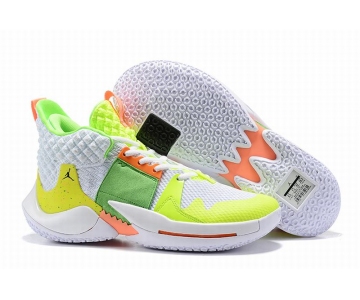 Wholesale Cheap Westbrook 2 Shoes White Green Orange