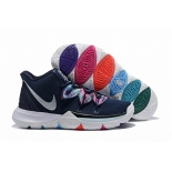 Wholesale Cheap Nike Kyire 5 Women Blue White-logo