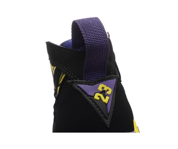Wholesale Cheap Air Jordan 7 GS Bugs Bunny Shoes Black/yellow-purple