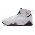 Wholesale Cheap WMNS Air Jordan 7 GS Shoes White/red-blue