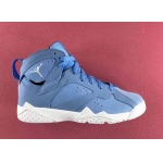Wholesale Cheap Womens Air Jordan 7 Pantone North Carolina Blue/White
