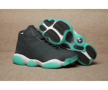 Wholesale Cheap Women's Jordan 13 Future Shoes Black/white-green