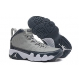 Wholesale Cheap Womens Air Jordan 9 Retro Cool Grey Gray/blue-white