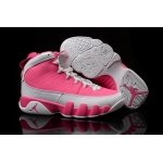 Wholesale Cheap Women's Air Jordan 9 Shoes Pink/white