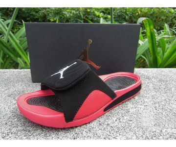 Wholesale Cheap Women's Jordan Hydro 5 Retro Shoes Black/red