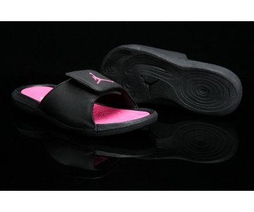 Wholesale Cheap Womens Jordan Hydro 6 Sandals Shoes Black Pink