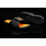 Wholesale Cheap Womens Jordan Hydro 6 Sandals Shoes Black Yellow