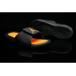 Wholesale Cheap Womens Jordan Hydro 6 Sandals Shoes Black Yellow