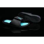 Wholesale Cheap Womens Jordan Hydro 6 Sandals Shoes Black/Gamma Blue