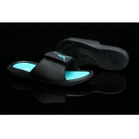 Wholesale Cheap Womens Jordan Hydro 6 Sandals Shoes Black/Gamma Blue