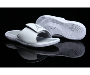Wholesale Cheap Womens Jordan Hydro 6 Sandals Shoes White/Gray