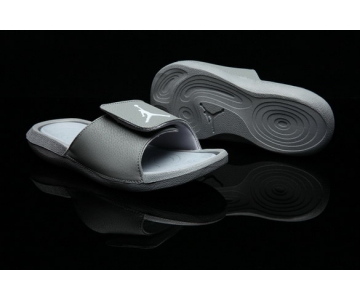 Wholesale Cheap Womens Jordan Hydro 6 Sandals Shoes Wolf Grey/White