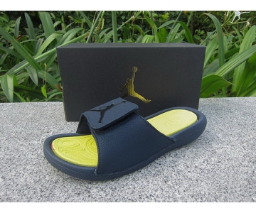Wholesale Cheap Women's Jordan Hydro 6 sandals Shoes Black/green
