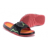 Wholesale Cheap Women's Jordan Hydro 7 Shoes Black/order-green