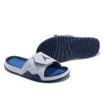 Wholesale Cheap Women's Jordan Hydro 7 Shoes White/blue