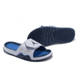 Wholesale Cheap Women's Jordan Hydro 7 Shoes White/blue