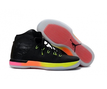 Wholesale Cheap Womens Air Jordan 31 Retro Shoes Black/Red-Green