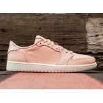 Wholesale Cheap Womens Air Jordan 1 Low NS Triple White Pink White