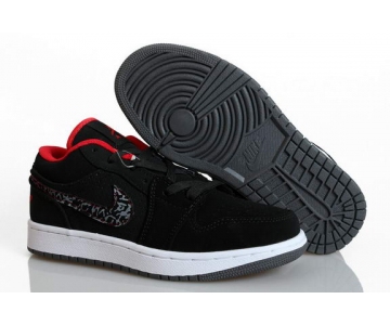 Wholesale Cheap Womens Air Jordan 1 Retro Shoes Black/red