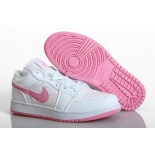 Wholesale Cheap Womens Air Jordan 1 Retro Shoes Pink/white