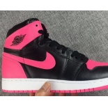 Wholesale Cheap Womens Air Jordan 1 SW Shoes Pink/Black
