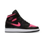 Wholesale Cheap Womens Jordan 1 GS Vivid Pink Black/Pink